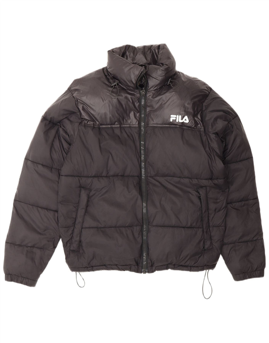Ανδρικό μπουφάν Fila Loose Fit padded UK 36 Small Black Nylon
