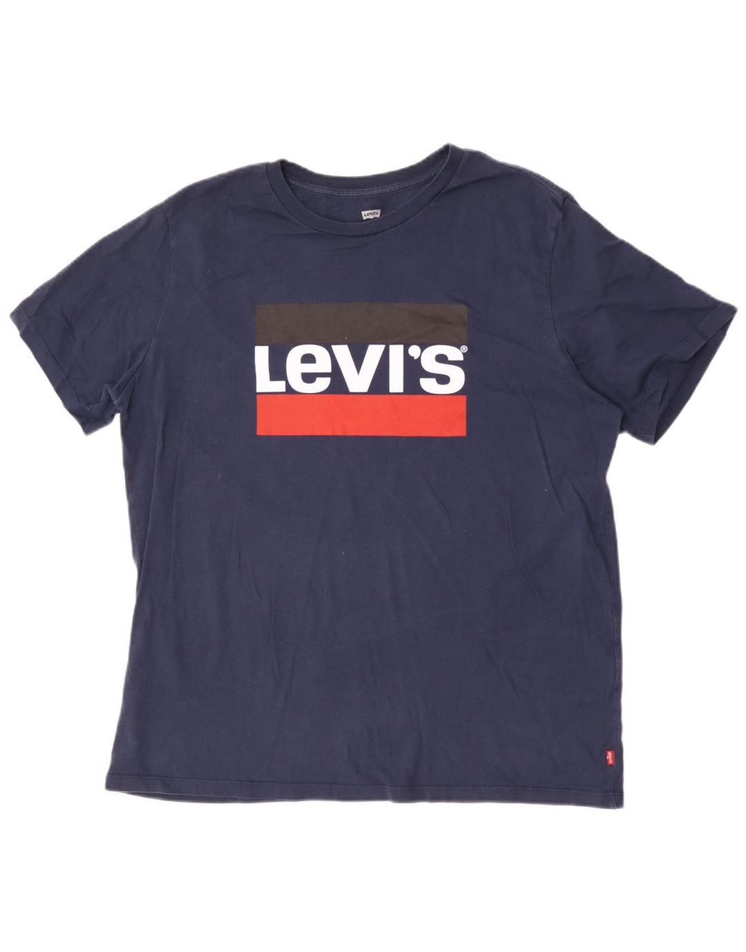 Ανδρικό γραφικό μπλουζάκι Levi's Standard Fit Top Large Navy Blue