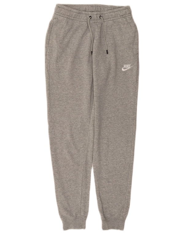 Γυναικεία αθλητική φόρμα NIKE Παντελόνι Joggers UK 4 XS Γκρι βαμβακερό