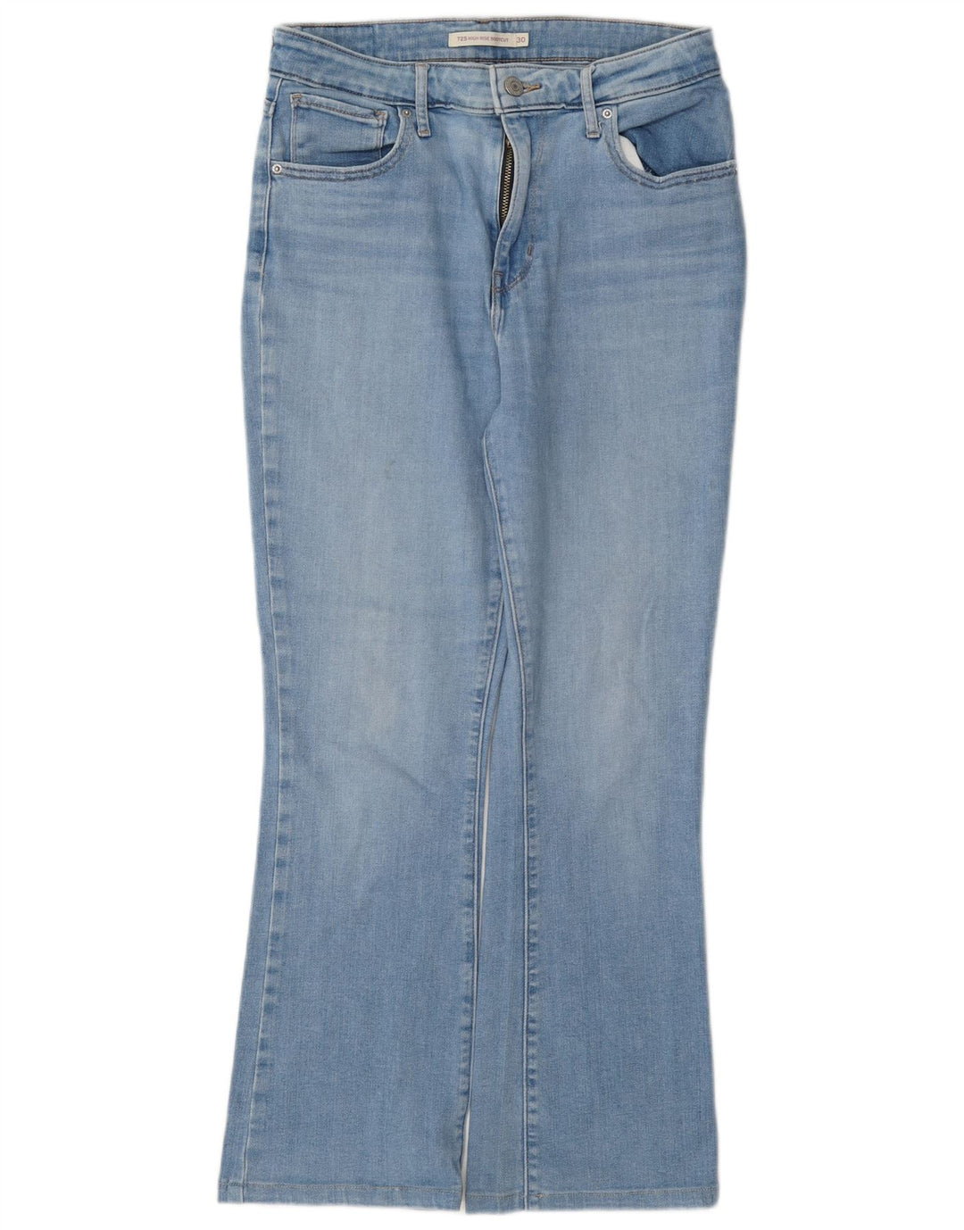 Levi's Womens 725 High Rise Bootcut Jeans W30 L26 Blue