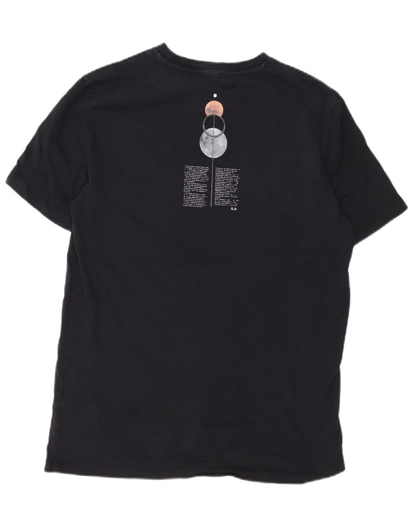 Liu Jo Ανδρικό γραφικό T-Shirt Top Small Black