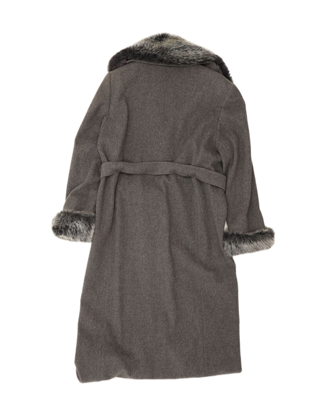 BETTY BARCLAY Γυναικείο Παλτό UK 16 Large Grey New Wool