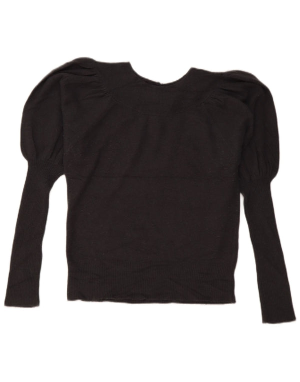 French Connection Γυναικείο πουλόβερ με λαιμόκαυστο UK 14 Large Grey Angora