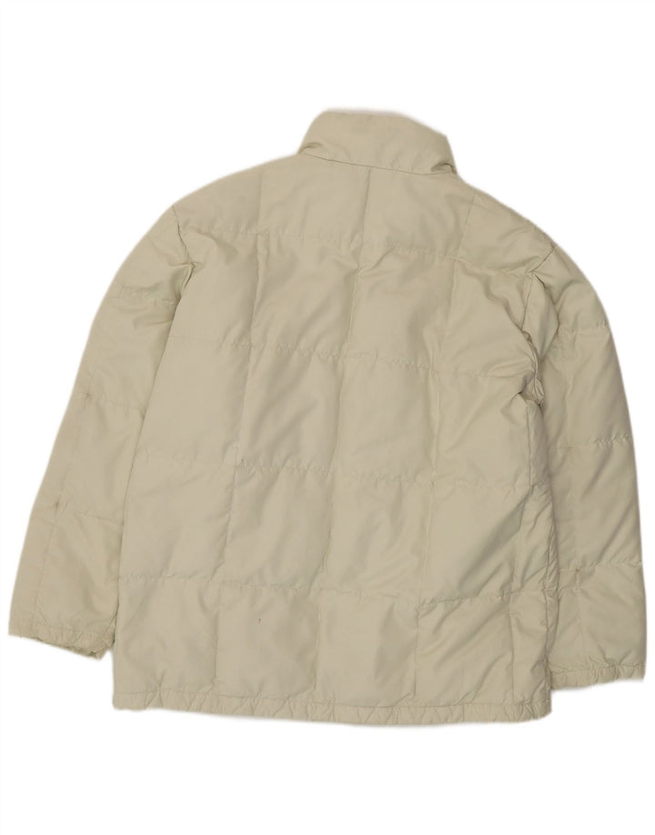 LACOSTE Mens Oversized Padded Jacket Size 40 Medium Beige