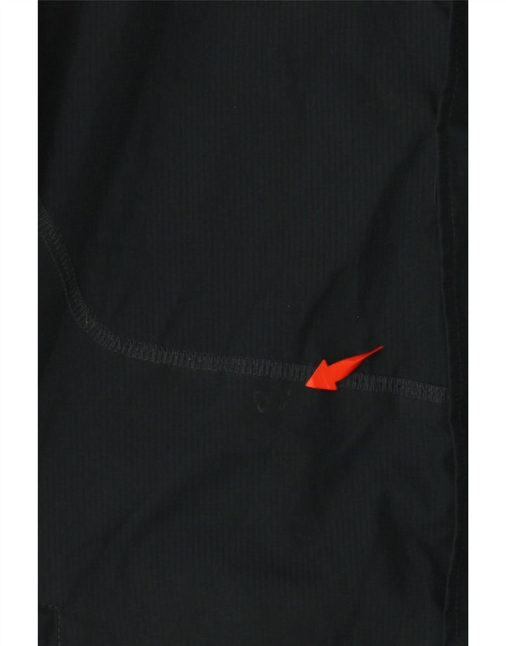 ADIDAS Boys Munster Rugby Hooded αθλητική φόρμα μπουφάν 11-12 ετών μαύρο