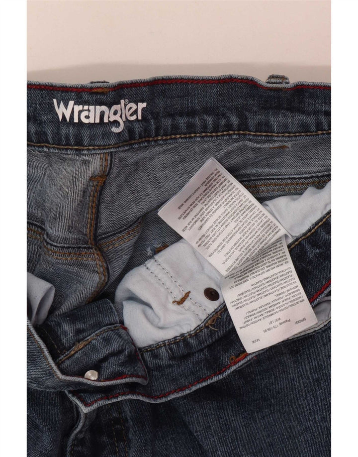 Ανδρικό τζιν κανονικό ίσιο Wrangler W38 L32 Μπλε βαμβακερό
