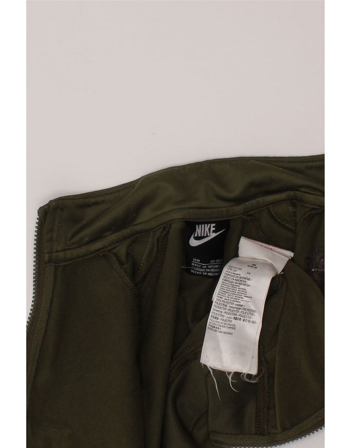 Μπουφάν Nike Baby Boys Graphic αθλητική φόρμα 12-18 μηνών Χακί πολυεστέρας