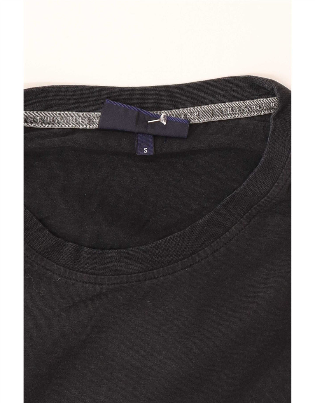 Trussardi Jeans Ανδρικό γραφικό τοπ Μακρύ Μαύρο