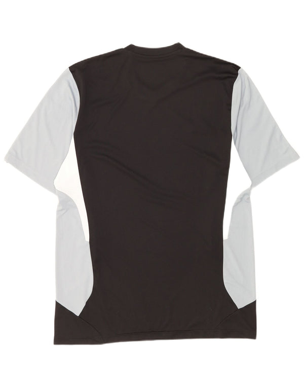 Ανδρικό T-Shirt Adidas Climacool Top UK 46/48 XL Μαύρο πολύχρωμο πολυεστέρα