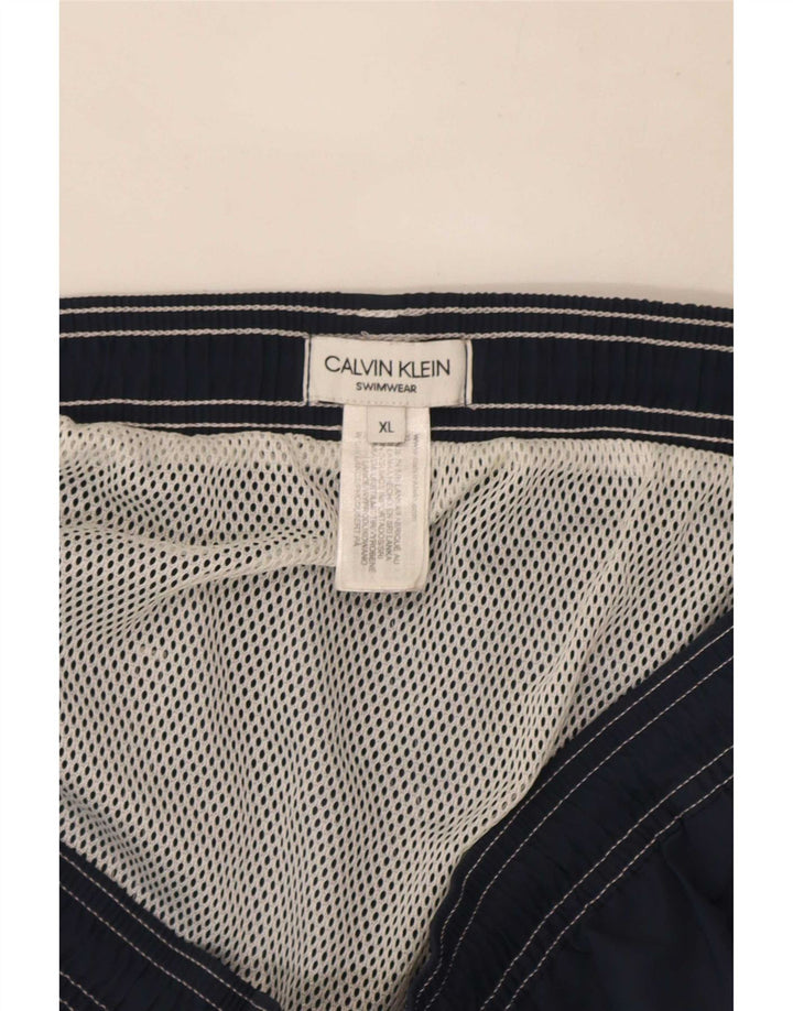 Ανδρικό σορτς κολύμβησης Calvin Klein XL Navy Blue Polyester