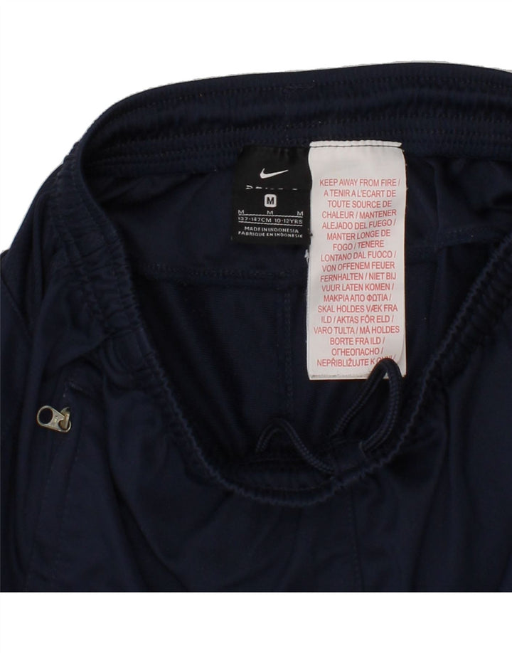NIKE Boys HELLAS VERONA Sport Shorts 10-11 Years Medium  Navy Blue Vintage Nike and Second-Hand Nike from Messina Hembry 