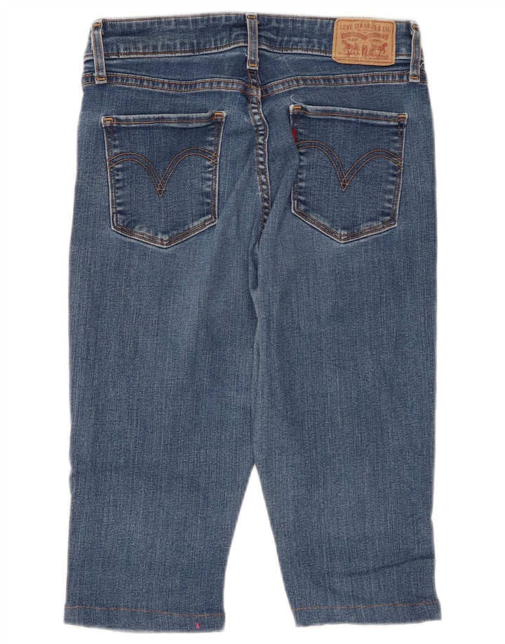 LEVI'S Γυναικείο Κλασικό Μεσαίωνα Skinny Capri Jeans US 6 Medium W26 L14 Blue