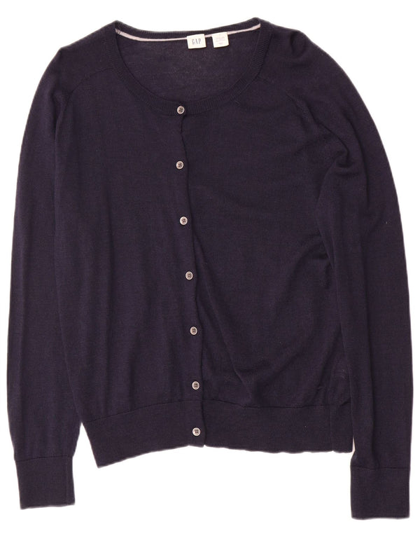 Γυναικεία ζακέτα Gap UK 16 Large Navy Blue Wool
