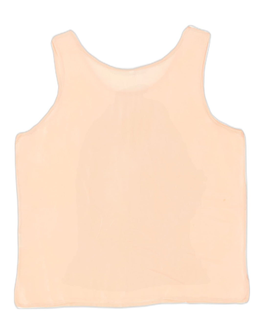 VINTAGE Womens Blouse Top IT 48 XL Orange Acetate | Vintage | Thrift | Second-Hand | Used Clothing | Messina Hembry 