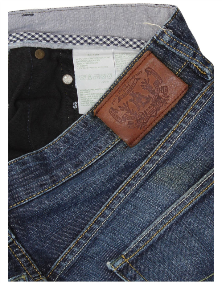 Polo Ralph Lauren Ανδρικό Bootcut Jeans W34 L32 Μπλε βαμβακερό