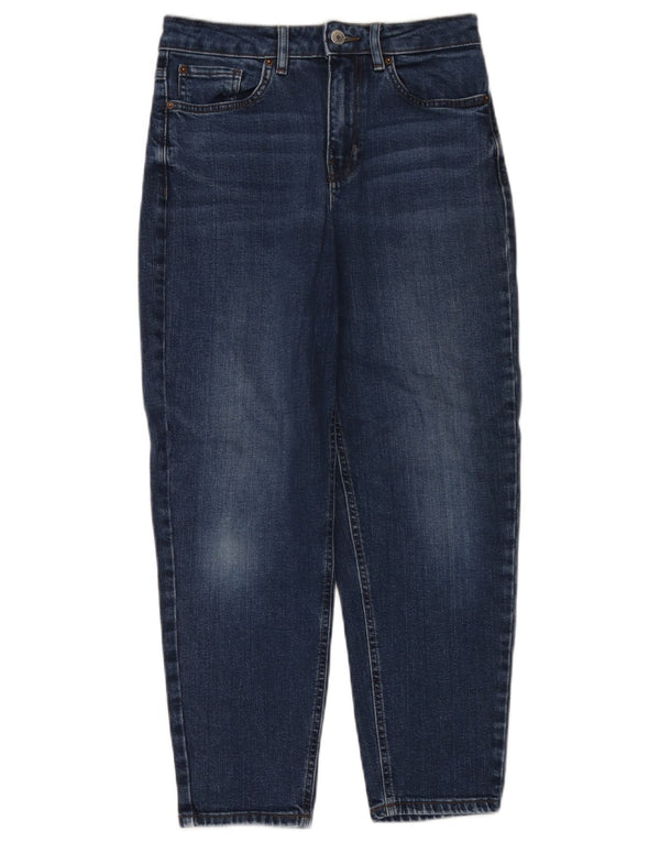 Marks & Spencer Γυναικεία μαμά ψηλόμεση τζιν UK 8 Small W28 L26 Blue