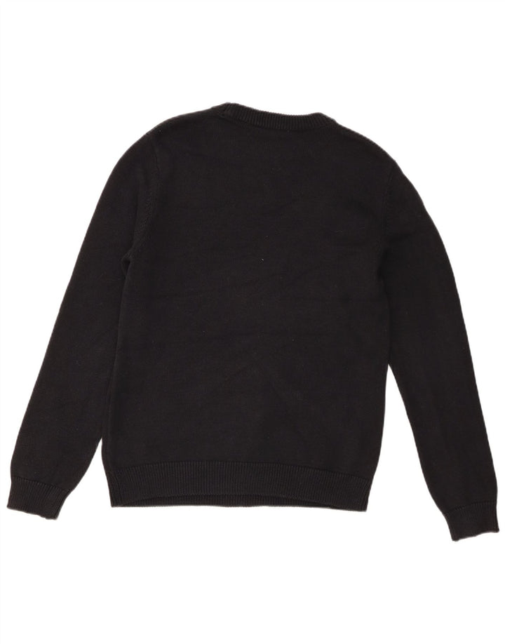 Marks & Spencer Boys Graphic Crew Neck Jumper πουλόβερ 13-14 ετών Μαύρο