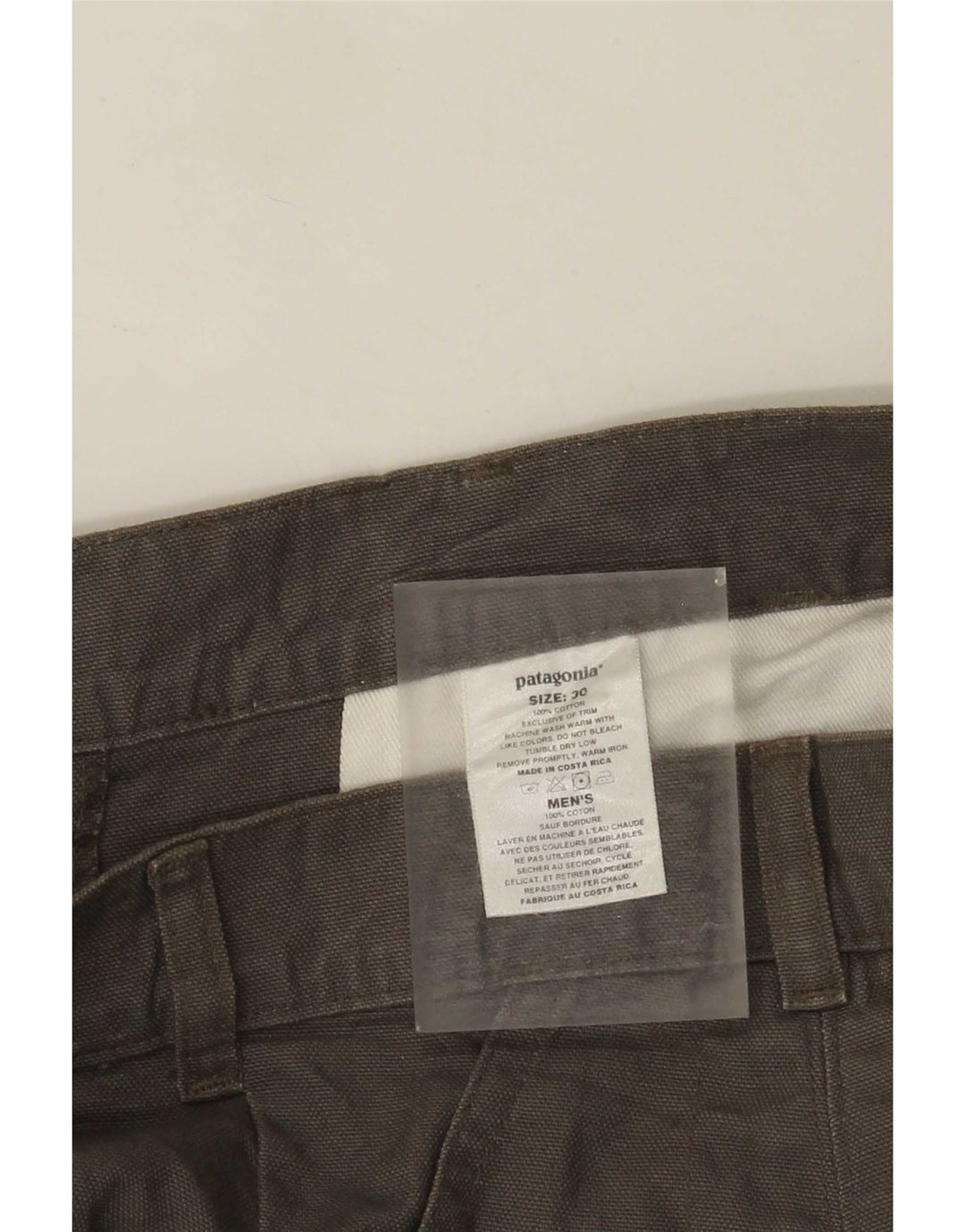 Ανδρικό σορτς Chino Patagonia W30 Βαμβακερό μεσαίο γκρι
