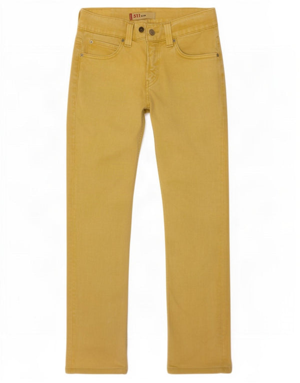 Levi's Mens 511 Slim Jeans W30 L34 Yellow