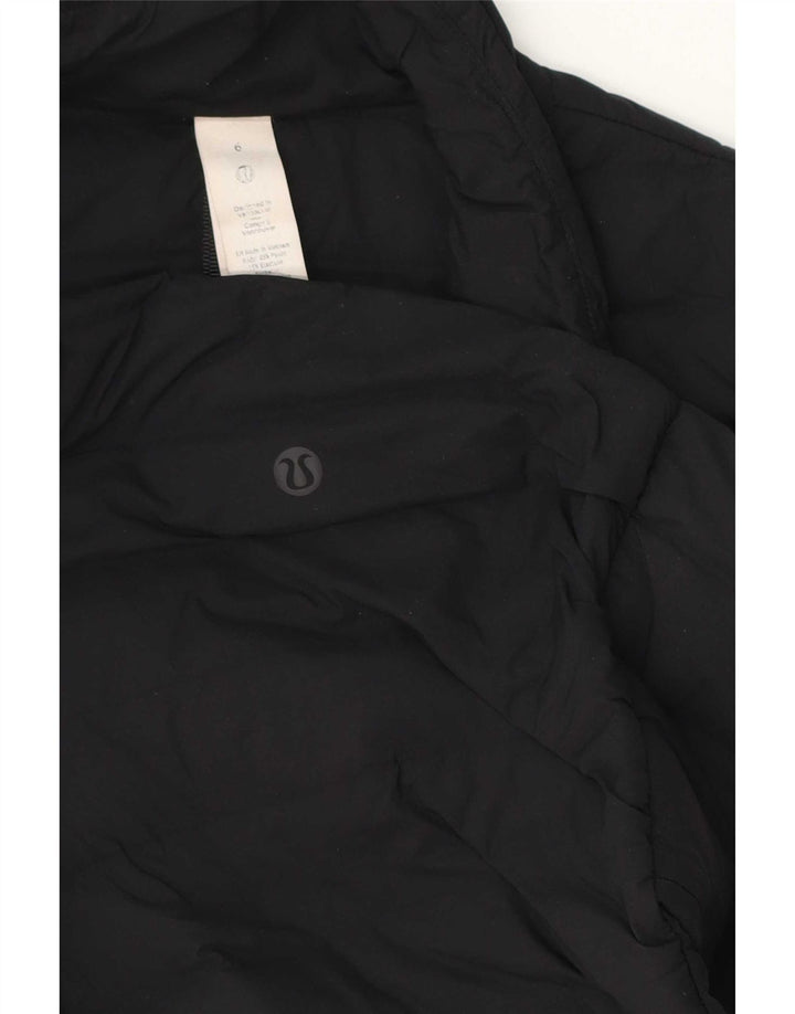Lululemon Γυναικείο padded Gilet US 6 Medium Black Polyester