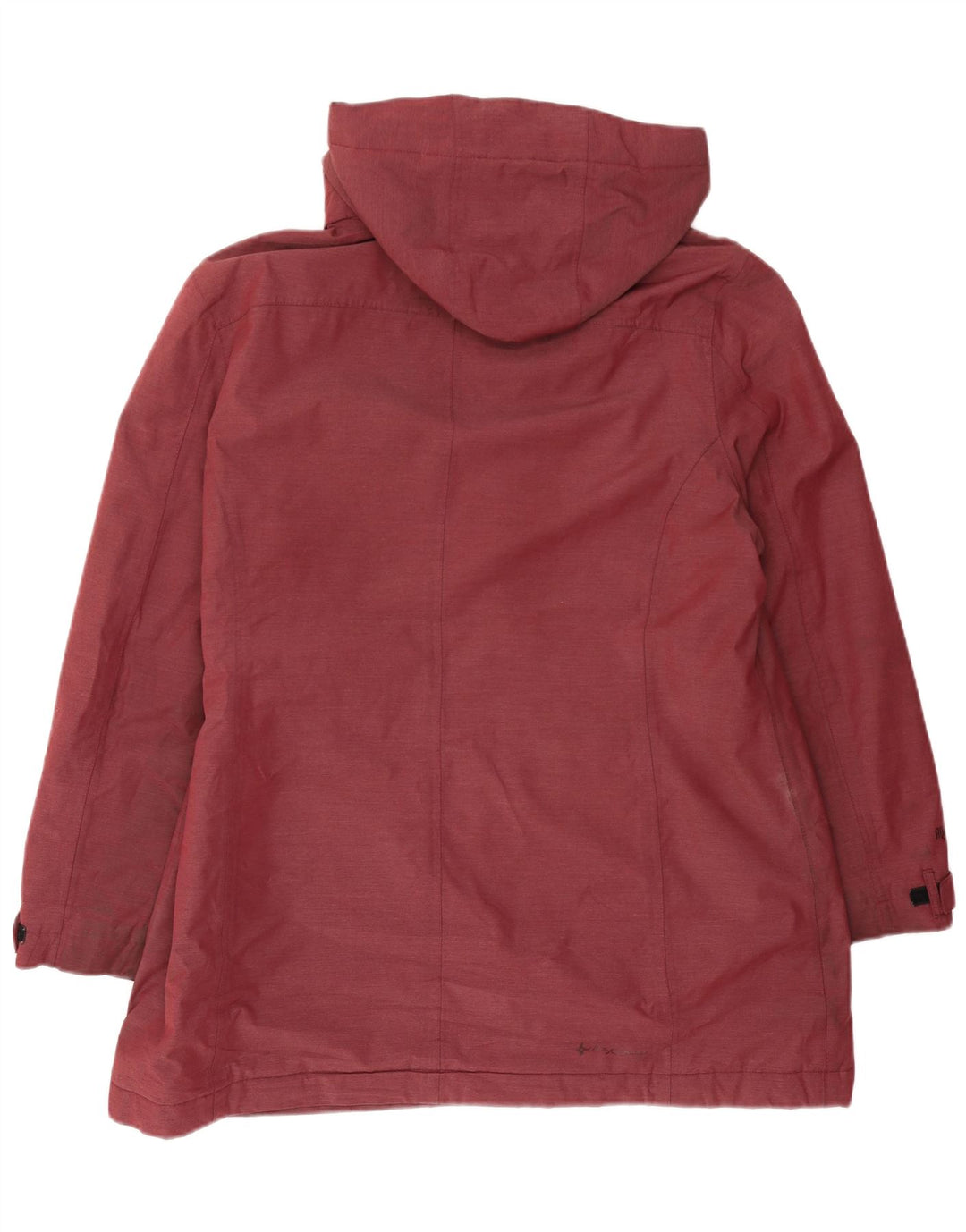 MC Kinley γυναικείο μπουφάν με κουκούλα αντιανεμικό UK 18 XL πολυεστέρας μπορντό