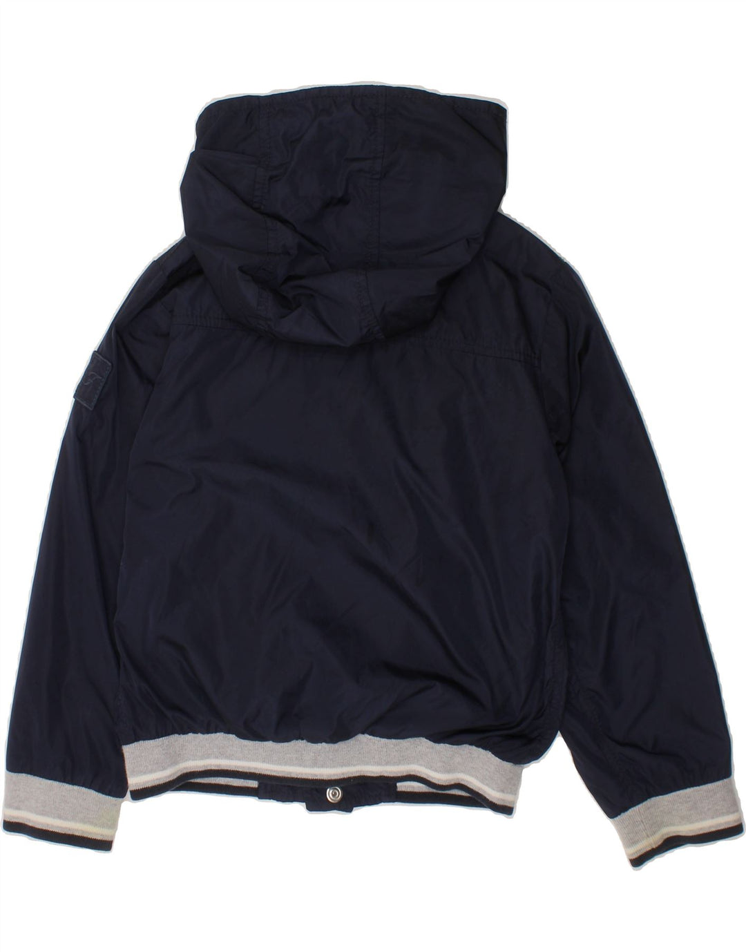 FAY Boys Hooded Bomber Jacket 4-5 Years Navy Blue Vintage Fay and Second-Hand Fay from Messina Hembry 