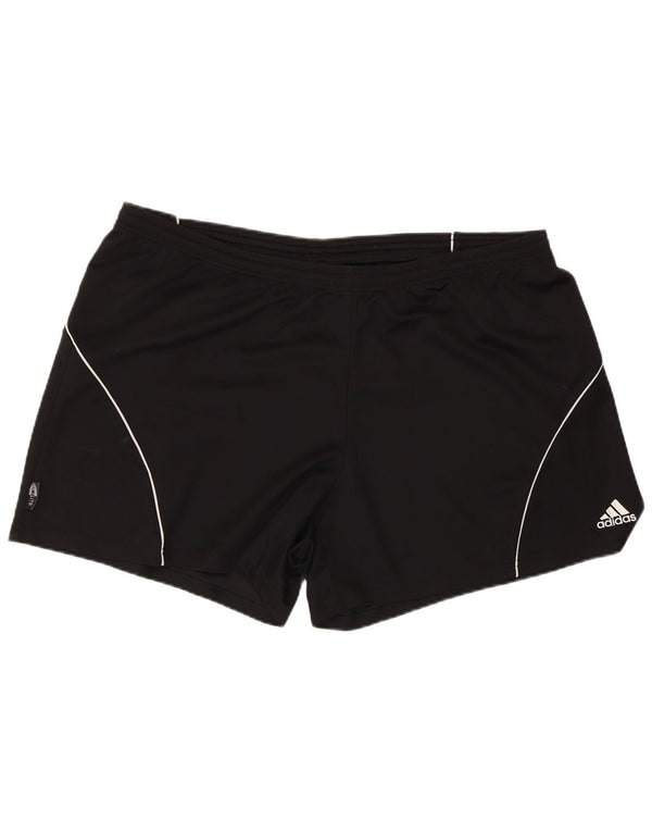 Γυναικείο αθλητικό σορτς Adidas Climalite UK 20 2XL μαύρο πολυεστέρα