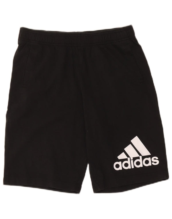 Adidas Boys Graphic Sport σορτς 15-16 ετών μαύρο