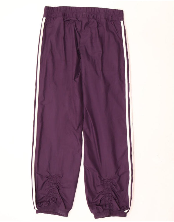 Γυναικεία αθλητική φόρμα Adidas Παντελόνι Joggers UK 10 Small Purple Polyester