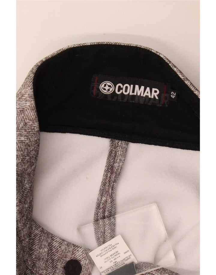 Colmar Γυναικείο Stirrup Casual Παντελόνι IT 42 Medium W30 L30 Grey Ψαροκόκκαλο