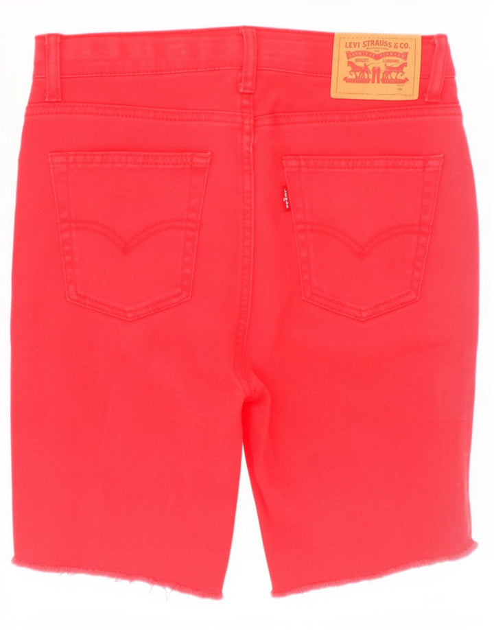 Levi's Boys 511 τζιν σορτς 13-14 ετών W28 κόκκινο βαμβακερό