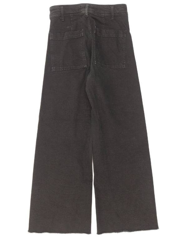 Zara Womens The Marine Straight Jeans EU 36 XS W26 L27 Μαύρο