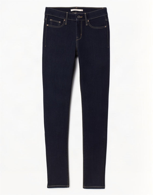 Γυναικείο Skinny Jeans Αδυνατίσματος Levi's W25 L32 Navy Blue Cotton