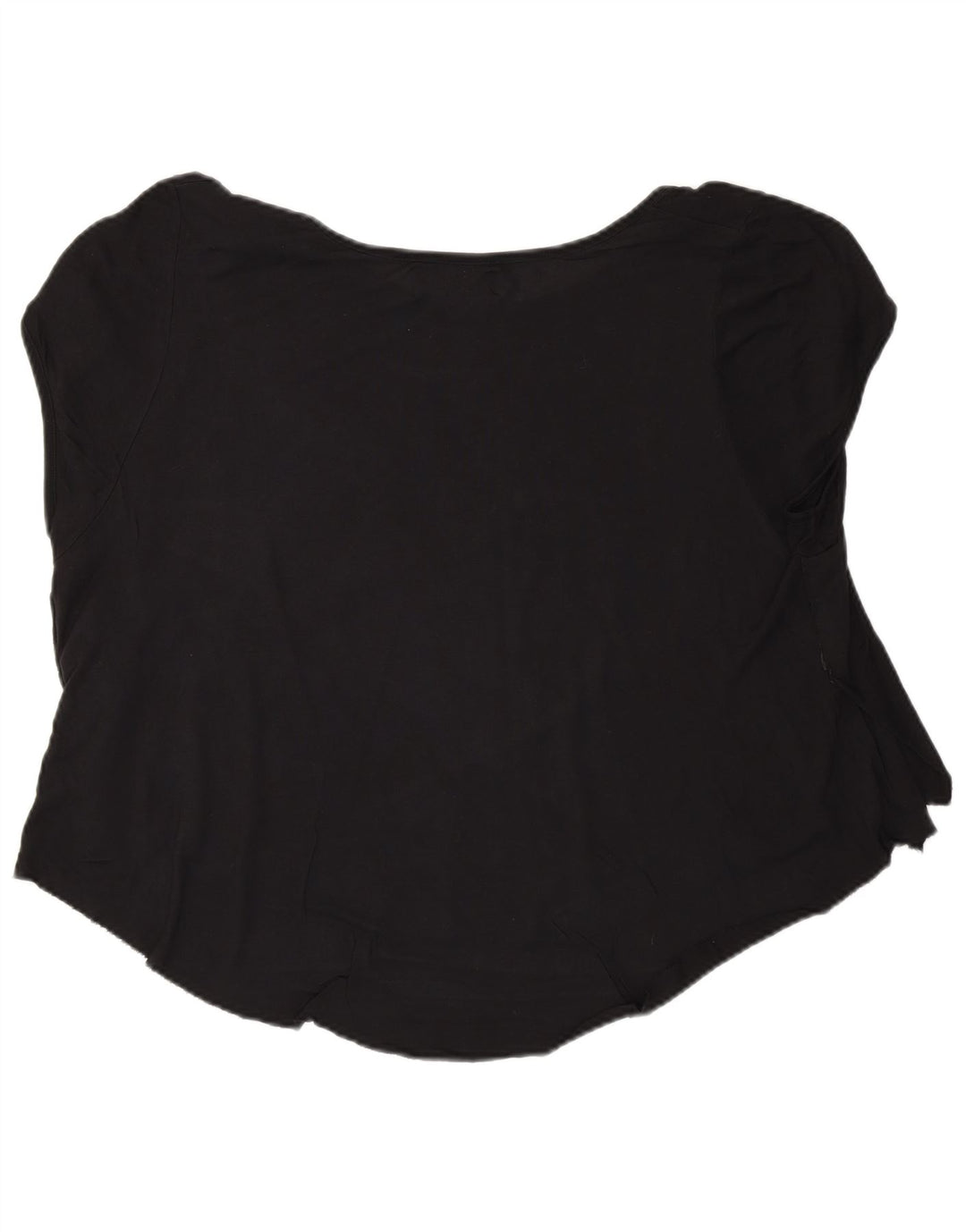 Diesel Γυναικείο γραφικό T-Shirt Top UK 16 Large Black Viscose