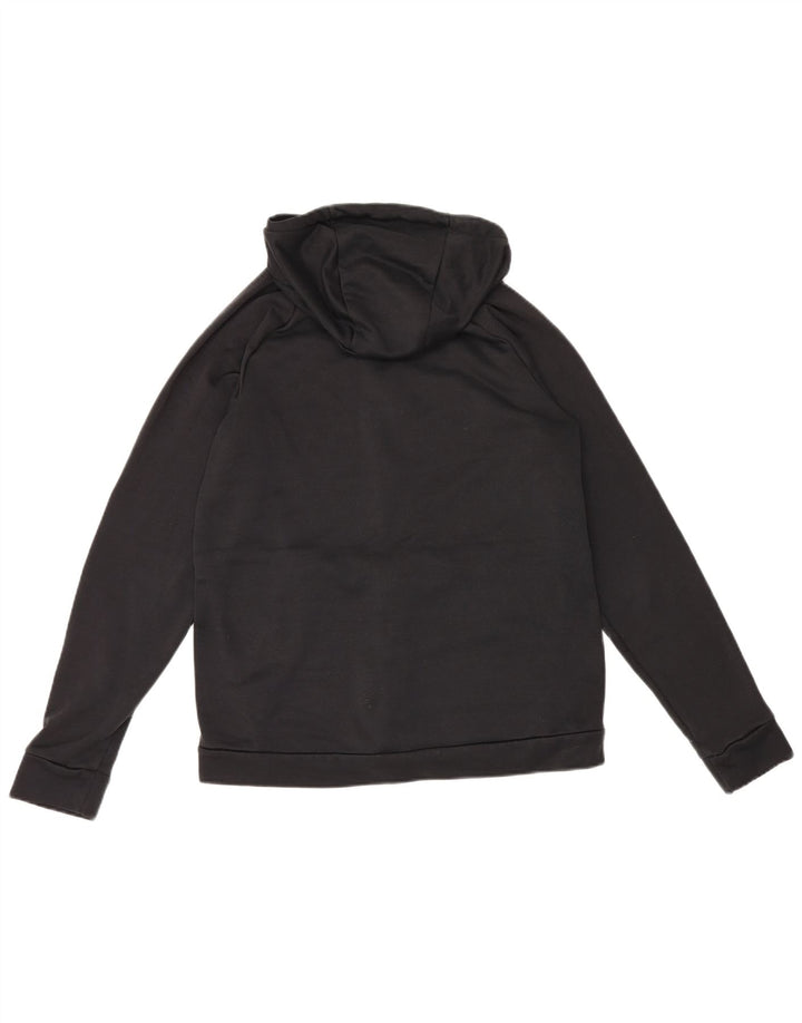 Ανδρικό πουλόβερ Nike με φερμουάρ Dri Fit, μεσαίο μαύρο πολυεστέρα