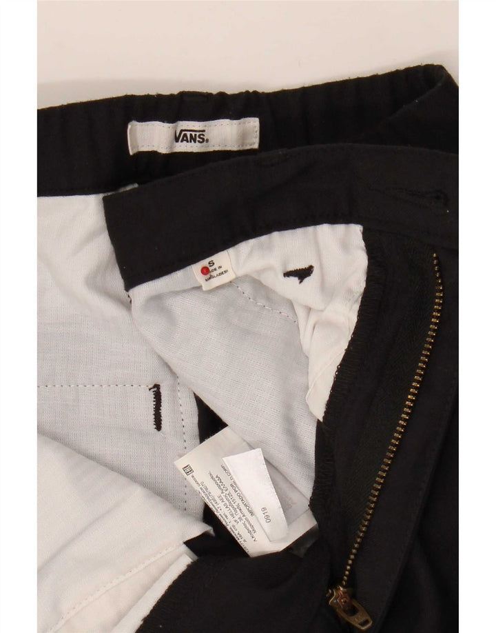 Vans Ανδρικό ίσιο παντελόνι Cargo Small W29 L28 Μαύρο πολυεστέρα