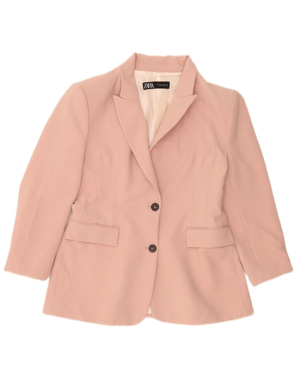 Zara Γυναικείο Μπουφάν Blazer UK 18 XL Pink