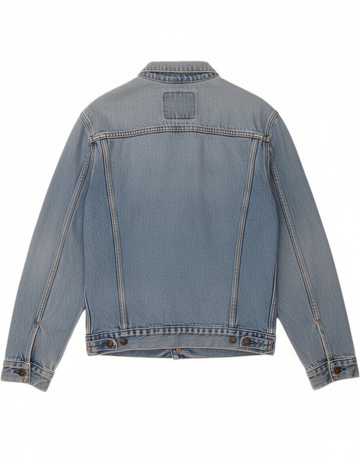 LEVI'S Boys Denim Jacket 11-12 Years Small Blue Cotton