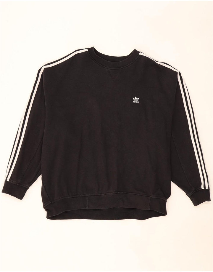 Adidas Γυναικείο Φούτερ Jumper UK 22 3XL Μαύρο