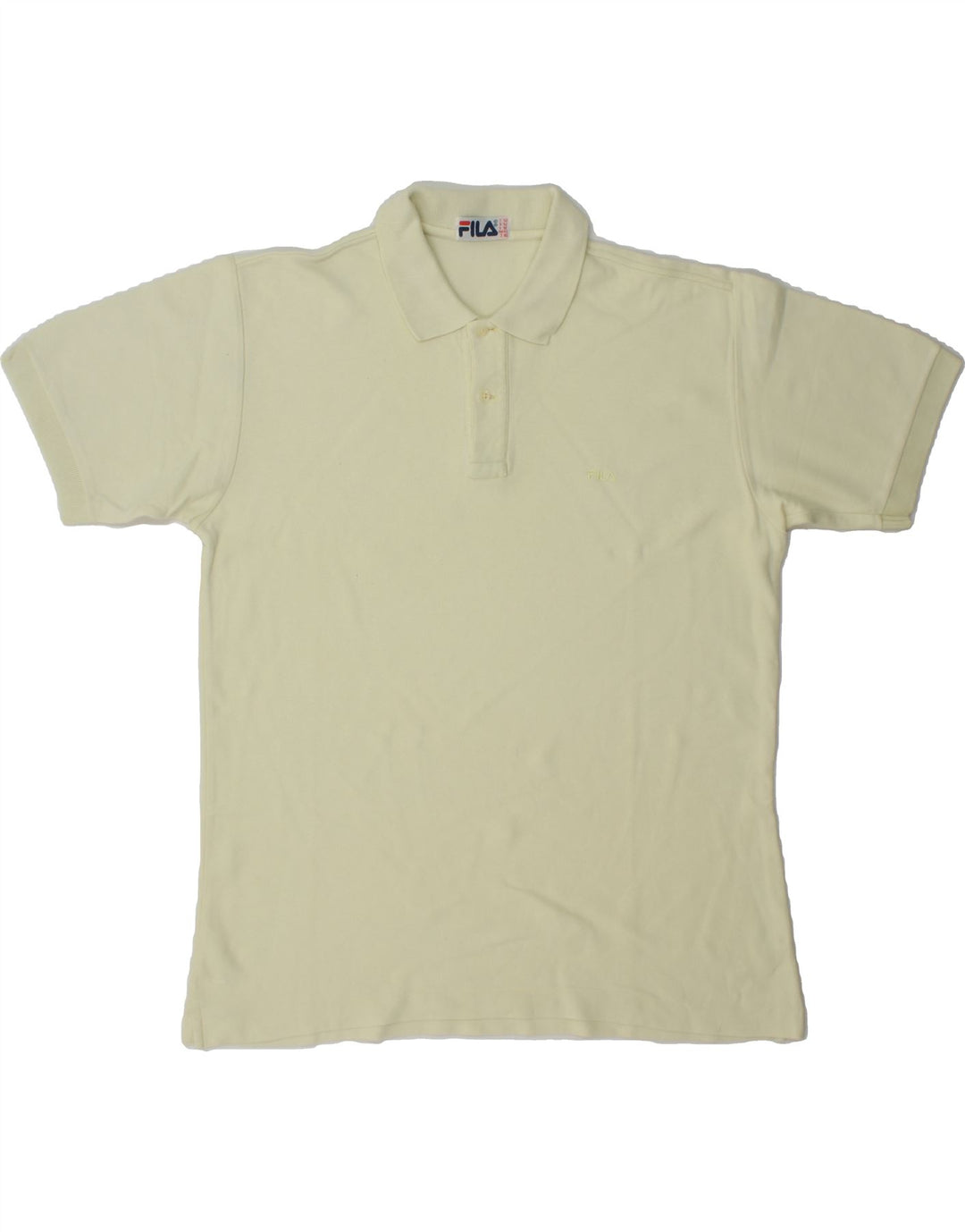 FILA Mens Polo Shirt IT 52 Large Green Cotton Vintage Fila and Second-Hand Fila from Messina Hembry 