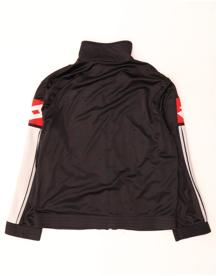 Ανδρική φόρμα Lotto Graphic Top Jacket XL Black Colourblock Polyester