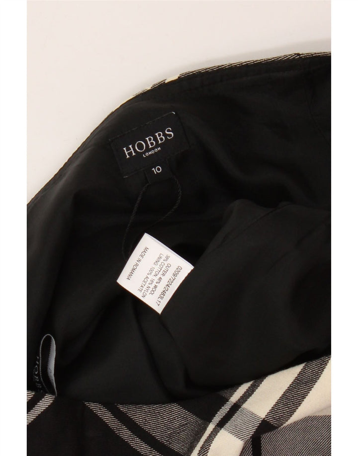 Γυναικεία μίνι φούστα Hobbs UK 10 Small W28 Grey Check Wool