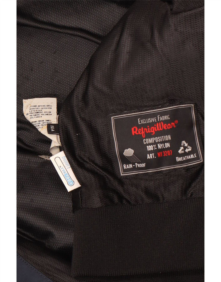 Refrigiwear Boys Bomber Jacket 13-14 Years Navy Blue Polyamide