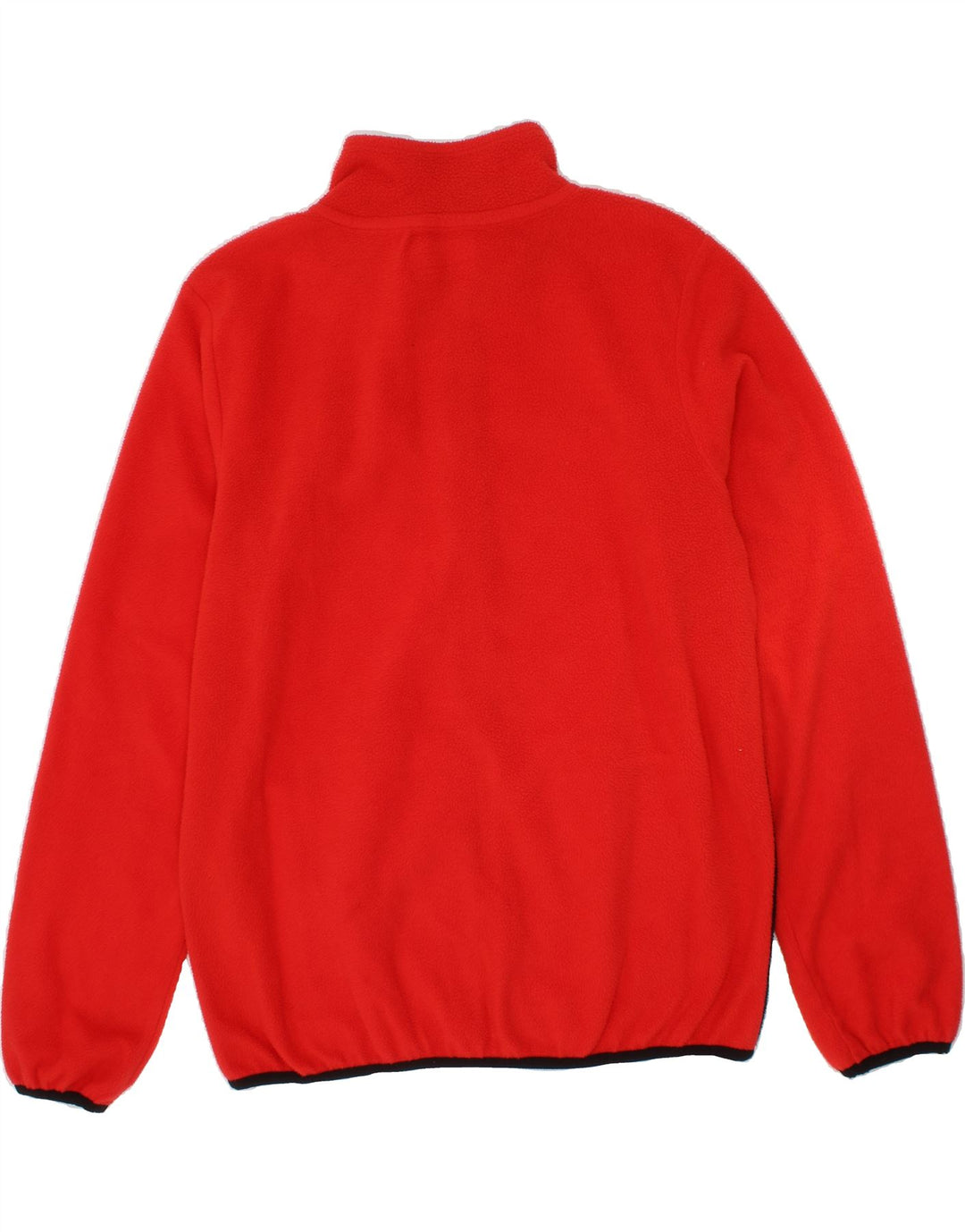 KAPPA Boys Fleece Jacket 11-12 Years Red Colourblock Vintage Kappa and Second-Hand Kappa from Messina Hembry 