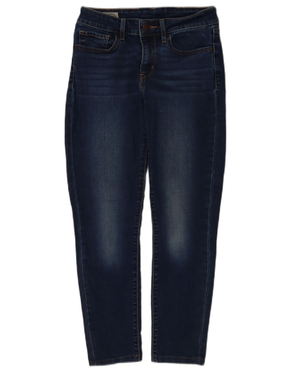 Γυναικείο Skinny Jeans Levi's W27 L26 Navy Blue Cotton