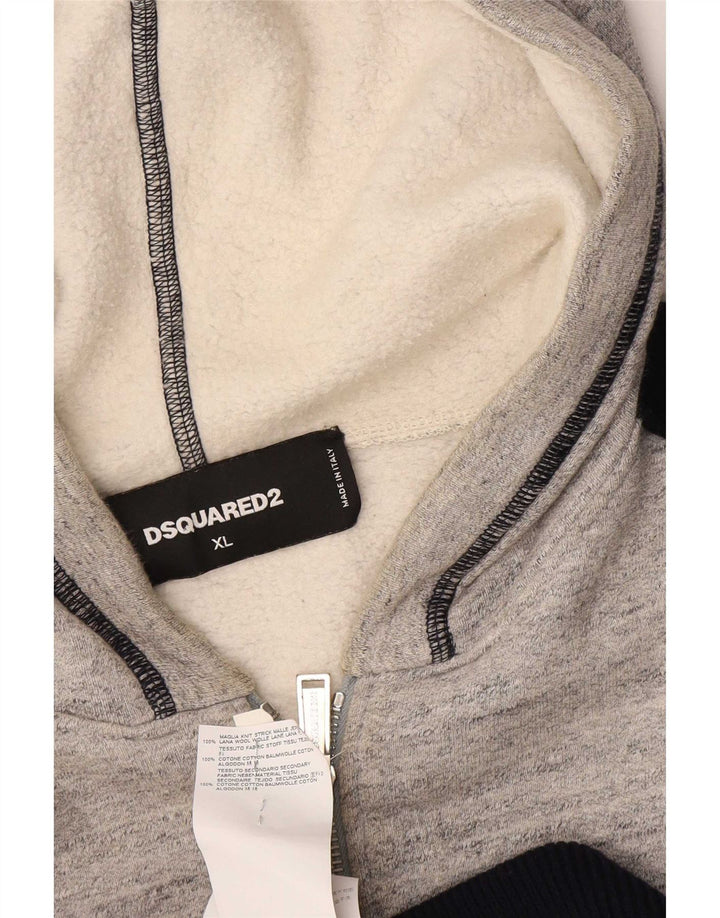 Dsquared2 Γυναικείο UK 18 XL Γκρι Colourblock Βαμβακερό
