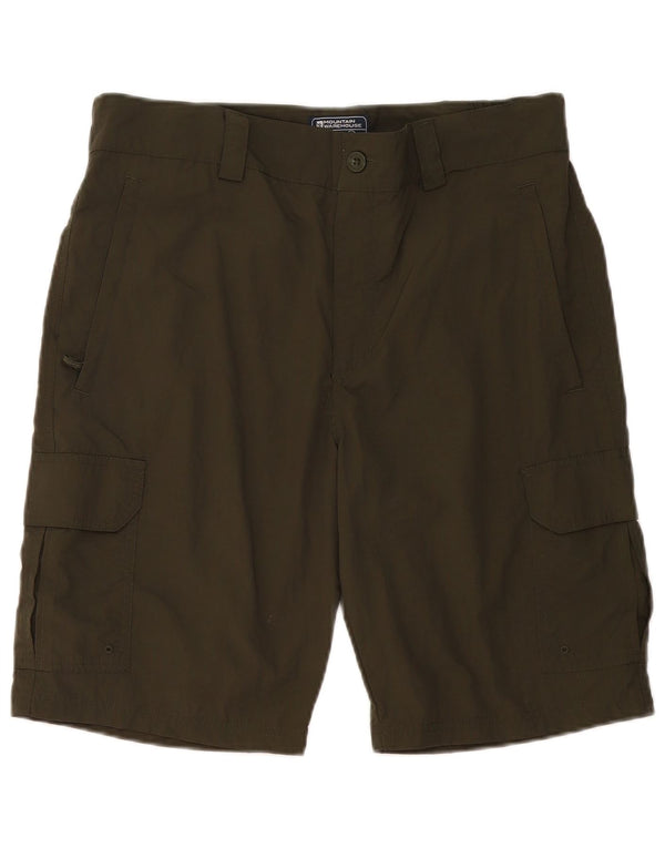 Mountain Warehouse Γυναικείο Σορτς Cargo W34 Large Khaki Polyamide