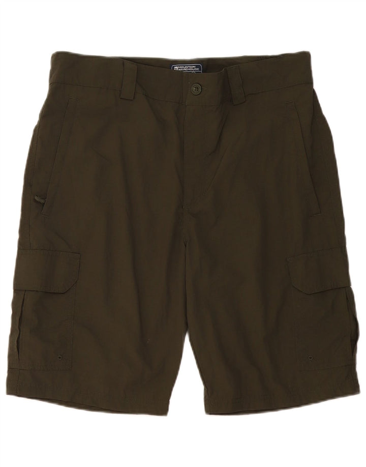 Mountain Warehouse Γυναικείο Σορτς Cargo W34 Large Khaki Polyamide
