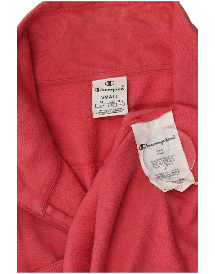 Γυναικεία αθλητική φόρμα CHAMPION Top Jacket UK 10 Small Pink Cotton