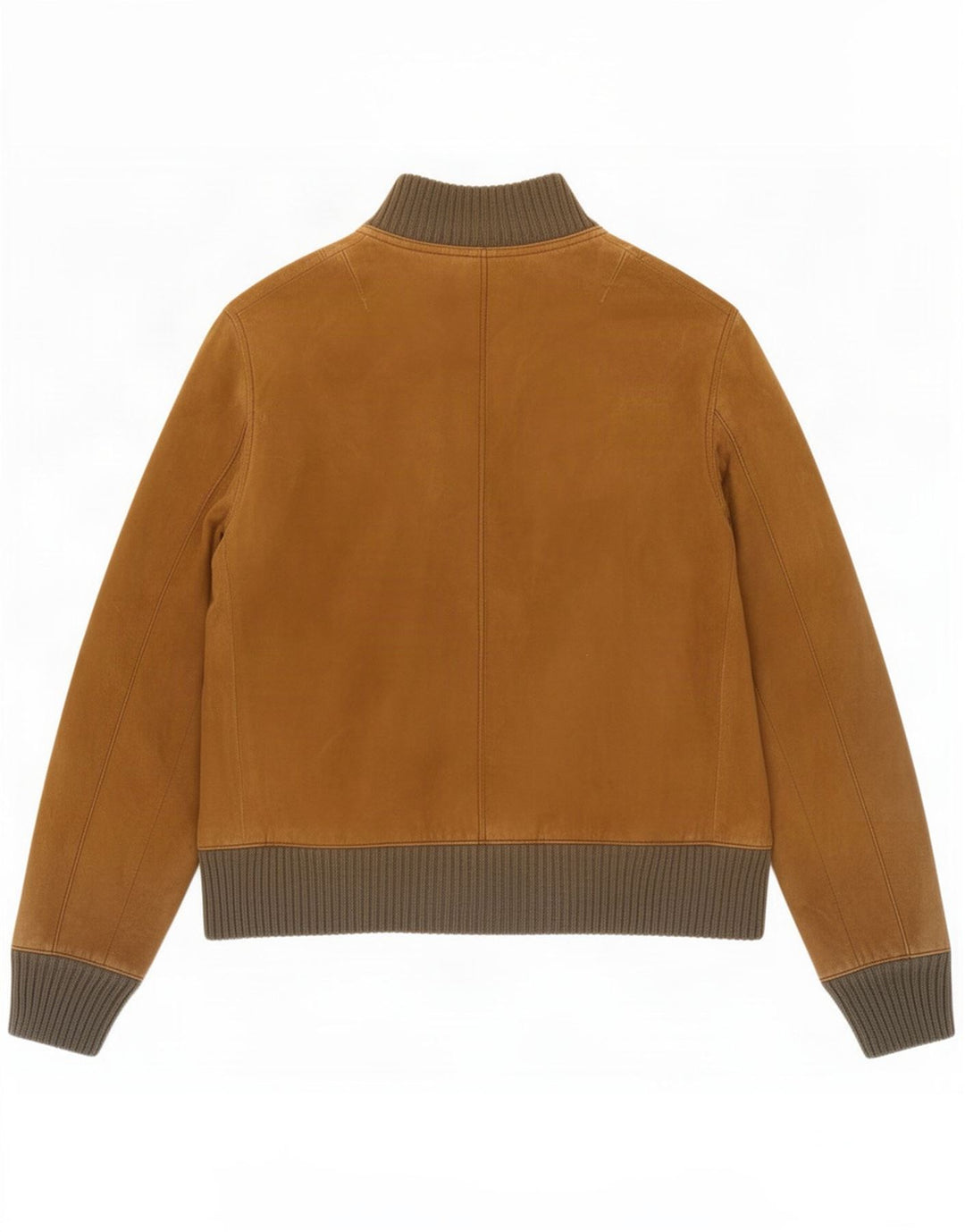 Vintage Ανδρικό Suede Bomber Jacket UK 34 XS Brown